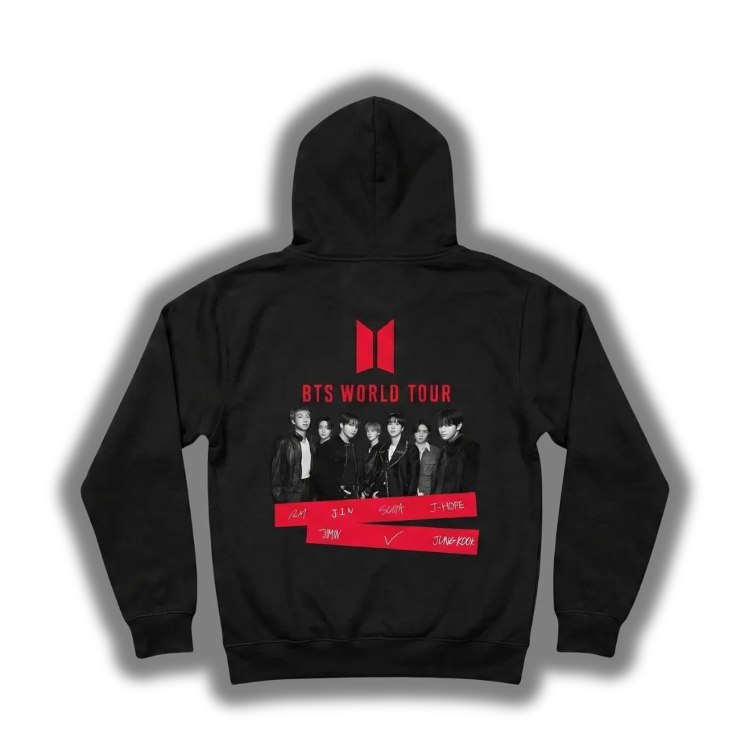 Polerón BTS Arirang Tour (reverso)
